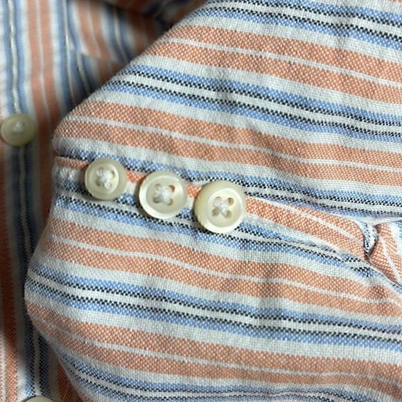 Ralph Lauren Shirt Mens Sz XL Classic Fit striped pony cotton Button Up Preppy - Picture 10 of 10